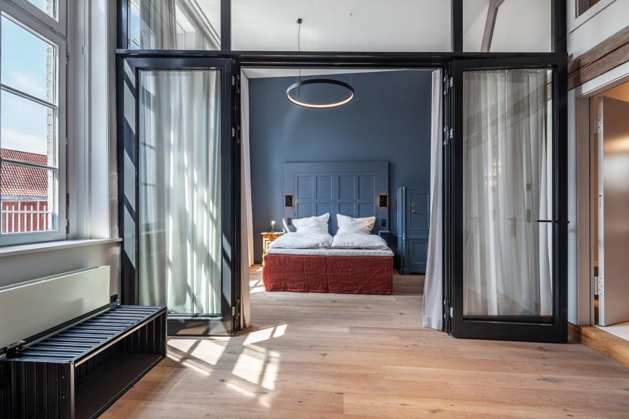 Hotel Die Reederin Lübeck Exteriör bild