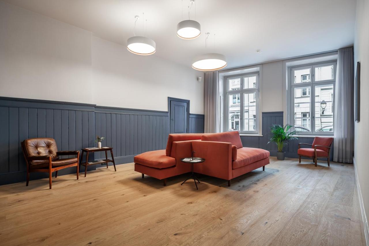 Hotel Die Reederin Lübeck Exteriör bild